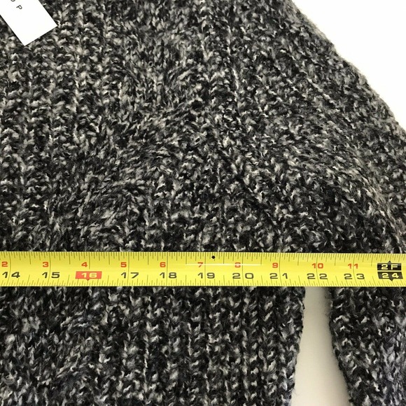 Topshop Black Chunky Knit Sweater - Picture 7 of 7